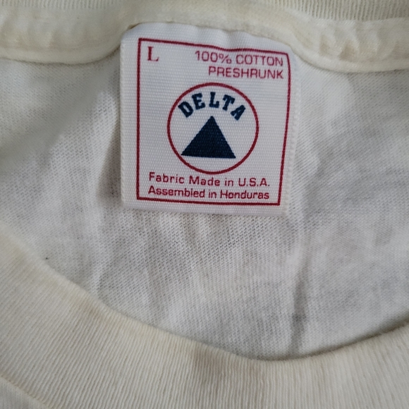 Vintage 1996 Go With The Flow T-shirt - Picture 8 of 8